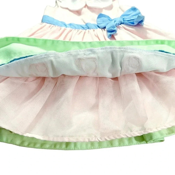 Maggie & Zoe | Pastel Scalloped Bunny Dress (12 mos) 🐰💕 - Picture 4 of 7